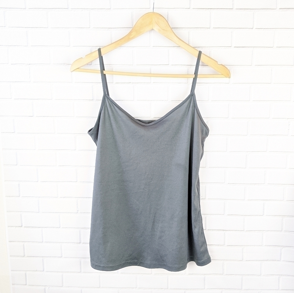 Gray Strappy‎ Camisole Women's Medium